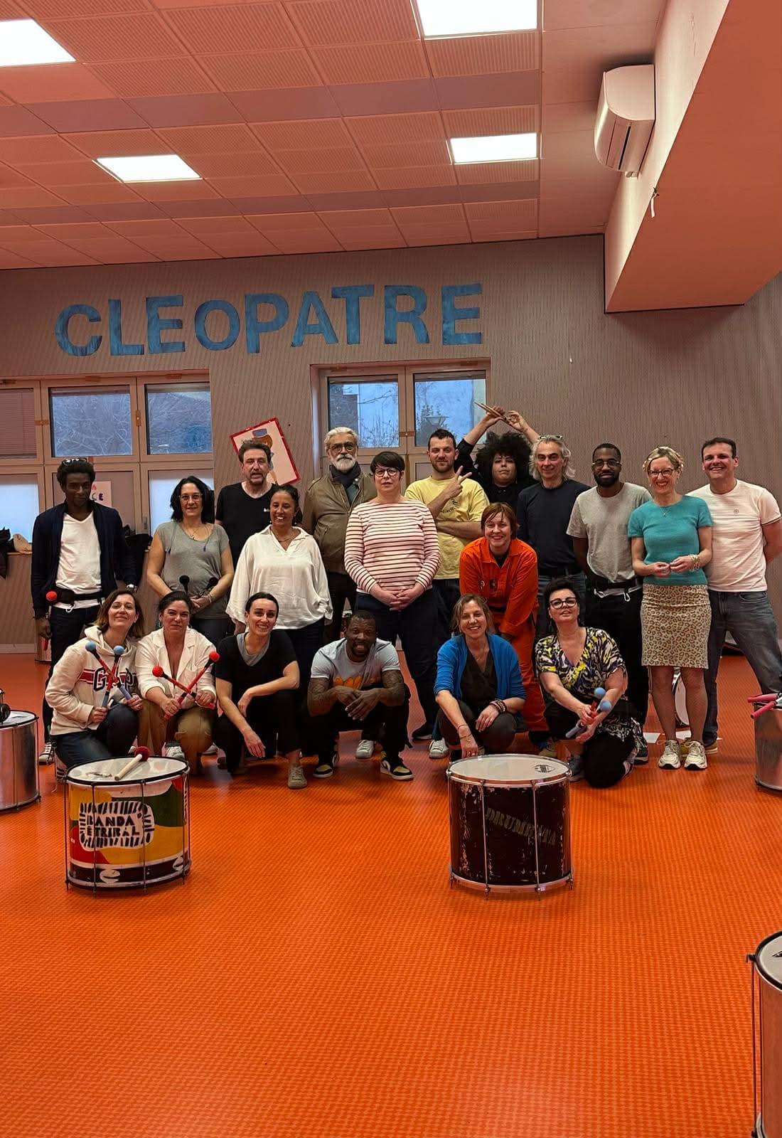 Photo de groupe, Bérégovoy